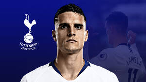 Erik Lamela Tottenham Hotspur Logo Wallpaper