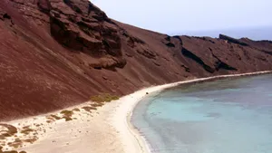 Eritrea Santorini Beach Wallpaper