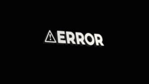 Error Message On Computer Lock Screen Wallpaper