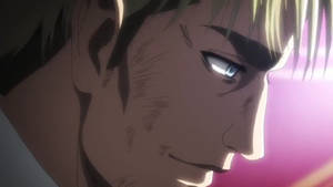 Erwin Smith Evil Stare Wallpaper