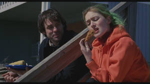 Eternal Sunshine Of The Spotless Mind Fried Chicken Scene Wallpaper