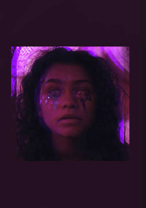 Euphoria Rue Glitch Wallpaper