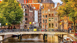 Europe Red Light District Amsterdam Wallpaper