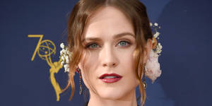 Evan Rachel Wood Beautiful Actress Emmy Awards Wallpaper