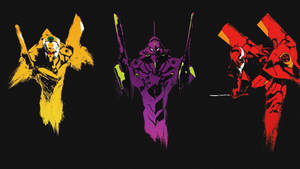 Evangelion 4k Evas Wallpaper