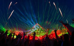 Evening Festival Party Wallpaper