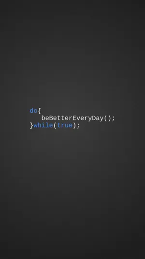 Every Task Can Be Done From Anywhere | Coding On Apple Iphone Wallpaper