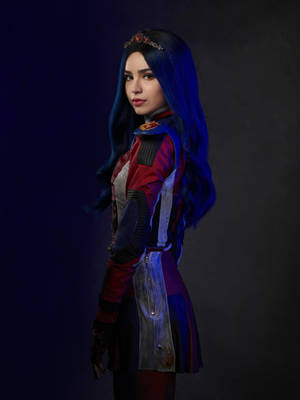 Evie On Black Descendants Wallpaper