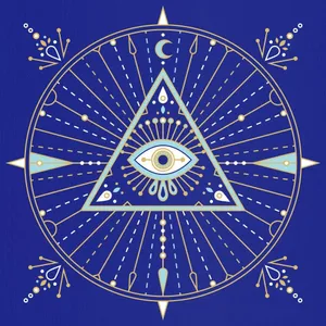 Evil Eye Mandala Art Iphone Wallpaper