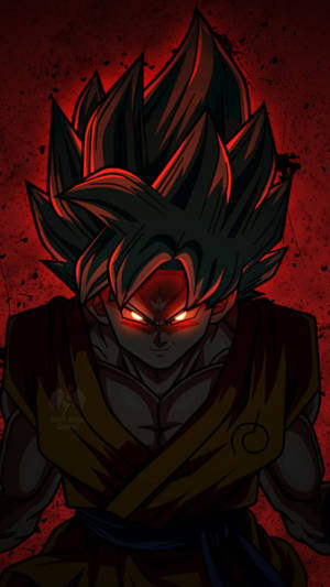 Evil Red Goku Black Pfp Wallpaper