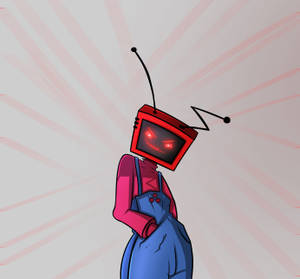 Evil Tv Head Wallpaper