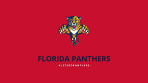 Exciting Action Moment In A Florida Panthers Game Wallpaper