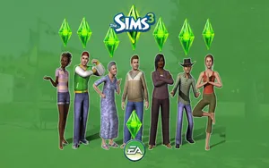 Exciting Life In The Sims 3. Wallpaper
