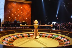 Exciting Moments At The Roulette Table Wallpaper