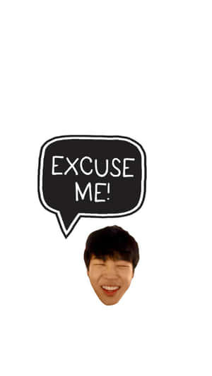 Excuse Me_ Speech Bubble_ Laughing Face.jpg Wallpaper