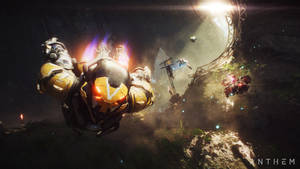 Experience A Sci-fi Adventures In Anthem Wallpaper