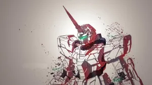 Experience A Thrilling Sci-fi Adventure With The Power Of Gundam Unicorn Wallpaper