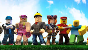 Experience An Adventure With The Roblox Boy Wallpaper
