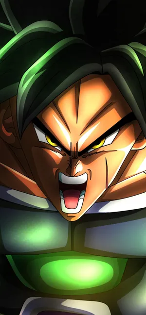 Experience Broly - The Ultimate Smartphone For Entertainment Wallpaper