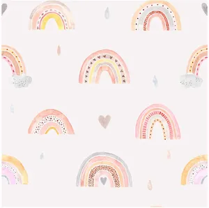Experience Colorful Bohemian Magic With This Vibrant Rainbow Wallpaper