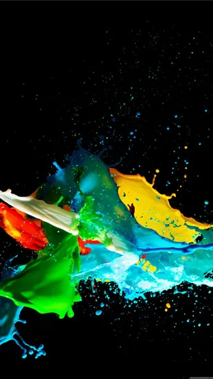 “experience Colors Like Never Before With Vibrant Super Amoled” Wallpaper
