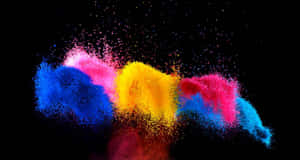 Experience Complete Immersion With The Incredible Color, Contrast, And Clarity Of An Oled Monitor. Wallpaper