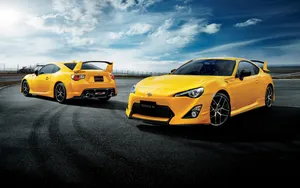 Experience Daring Performance With The Toyota 86 Wallpaper
