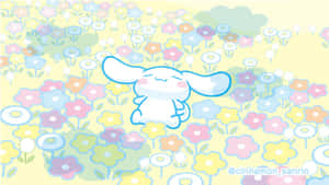 Experience Fun And Whimsy With The Cinnamoroll Laptop Wallpaper