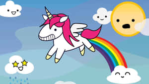 Experience Magic With Unicorn Desktop Wallpaper