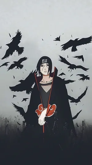 Experience The Best With The Uchiha Iphone. Wallpaper