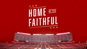 Experience The Excitement Of The San Francisco 49ers At Levi's Stadium Wallpaper