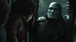 Experience The Horror Of Resident Evil 2 Remake With Mr. X! Wallpaper