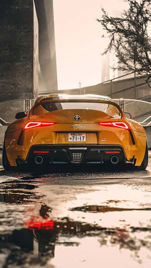 Experience The Legacy Of A Legendary Car Wallpaper