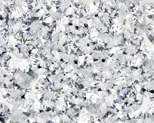 Experience The Luxury Of White Crystal Diamonds Wallpaper