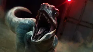 Experience The Majesty Of The Prehistoric World At Blue Jurassic World! Wallpaper