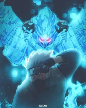 Experience The Power Of Kakashi Susanoo Wallpaper