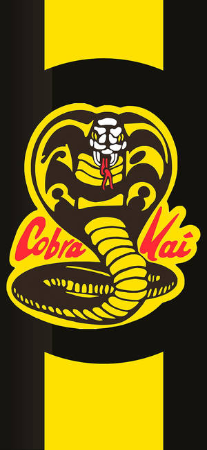 Experience The Power Of The Cobra Kai Brand With The New Cobra Kai Phone Wallpaper