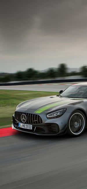 Experience The Power Of The Mercedes Gts Wallpaper