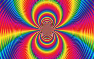 Experience The Spectrum Of Psychedelic Colors Wallpaper