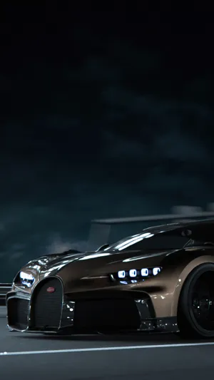 Experience The Ultimate Luxury With The Bugatti Phone Wallpaper