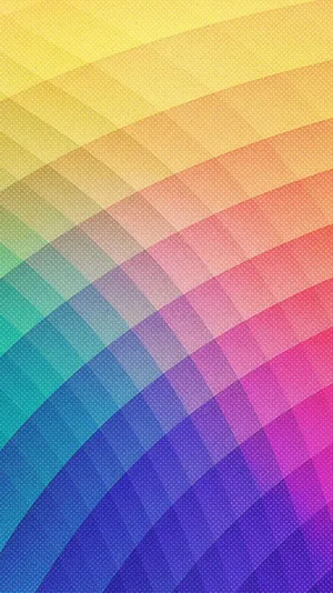 Experience The Vibrant Beauty Of A Pastel Rainbow On Your Iphone Wallpaper