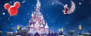 Experience Tv And Movies In Vibrant Color On Disney's Dual Screen Smart Tv Wallpaper