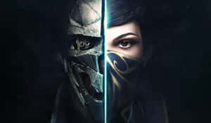 “explore A Dark World Of Magic And Intrigue With 4k Dishonored.” Wallpaper