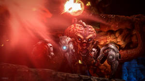 Explore A Nuclear Wasteland In Doom Eternal Wallpaper