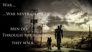 Explore A Post-apocalyptic World In The Critically Acclaimed Fallout Video Game Series. Wallpaper