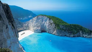 Explore A Secret White Sand Beach Wallpaper