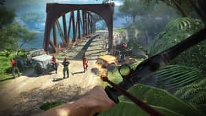 Explore City Ruins On The Island Of Far Cry 3 Wallpaper