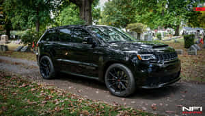 Explore Limitless Possibilities With The Jeep Trackhawk Wallpaper