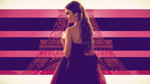 Explore Paris With Emily In The Hit Show Emily In Paris Wallpaper