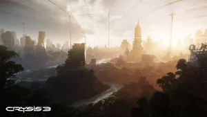 Explore The Breathtaking City From Crysis 3 Wallpaper
